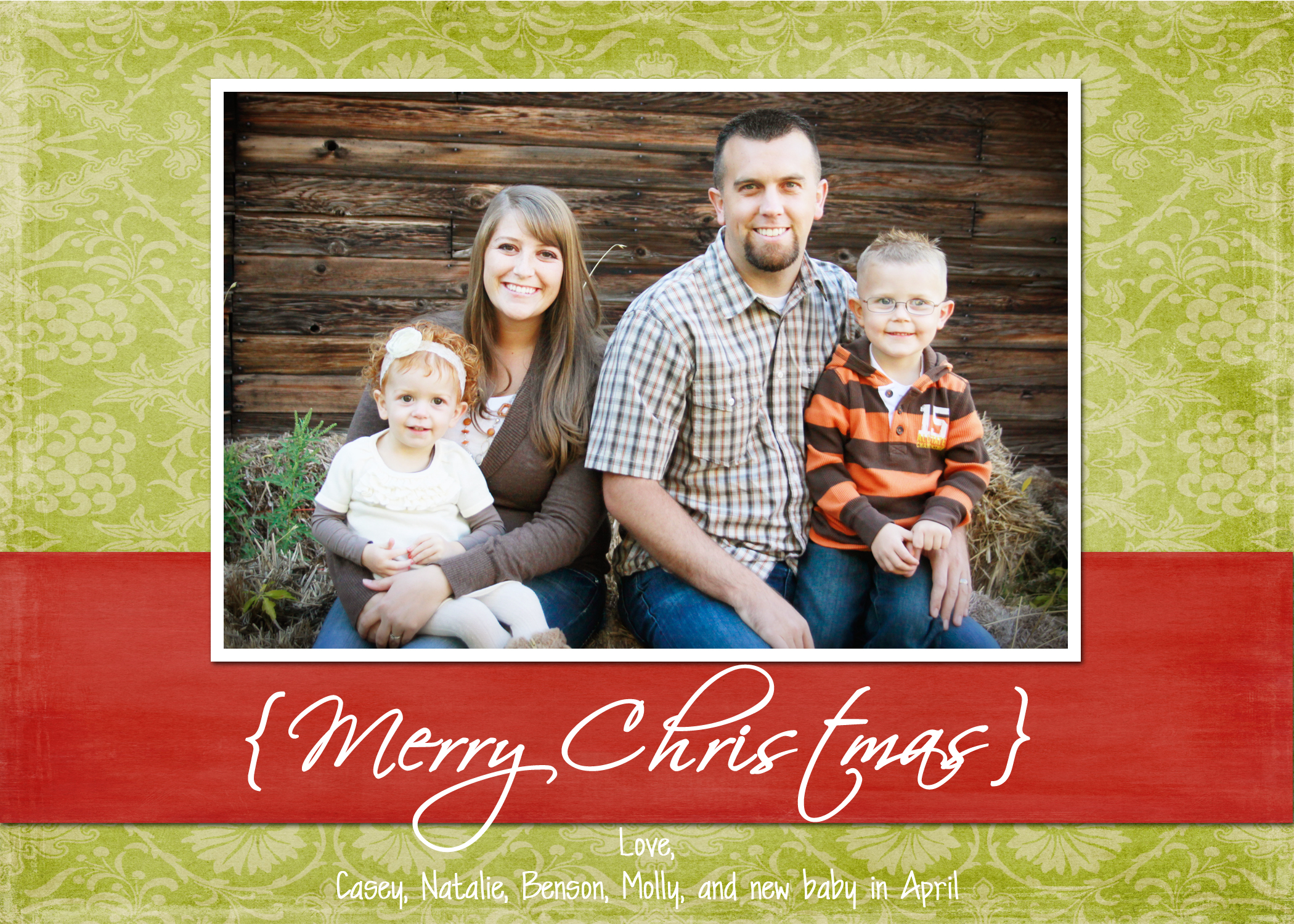 Christmas Card Templates Free Download - The Creative Mom Pertaining To Christmas Photo Card Templates Photoshop